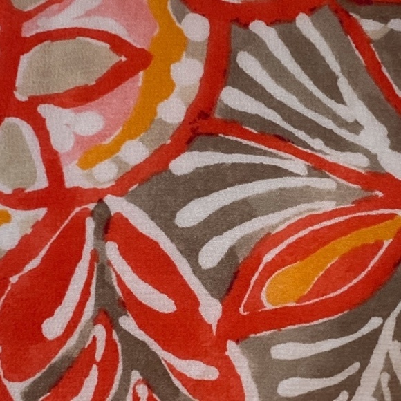 Loft Pink and Orange Tropical Halter Maxi Dress - Picture 7 of 9